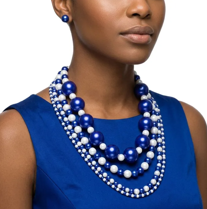 Jumbo Pearl Necklace Set