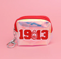 1913 Iridescent Zipper Pouch