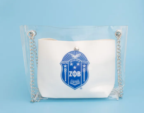 Zeta Shield Clear Purse