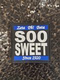 Soo Sweet Embroidered Iron-On Patch
