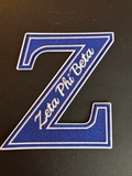 XL Z Iron-On Patch