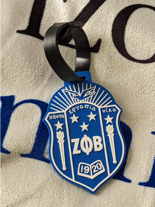 Zeta Shield Luggage Tag