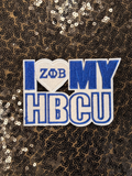 ZΦΒ HBCU Iron-On Patch