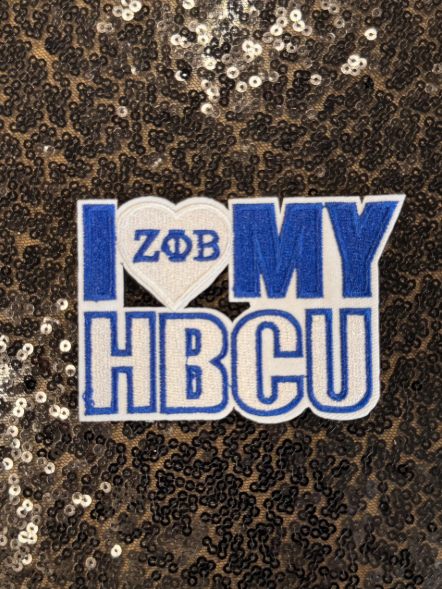 ZΦΒ HBCU Iron-On Patch