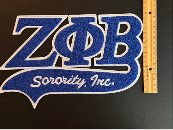 ΖΦΒ Sorority Iron-On Patch