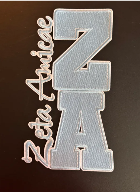 Zeta Amicae Iron-On Patch