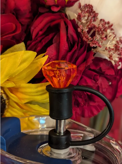 10mm Gem Straw Toppers