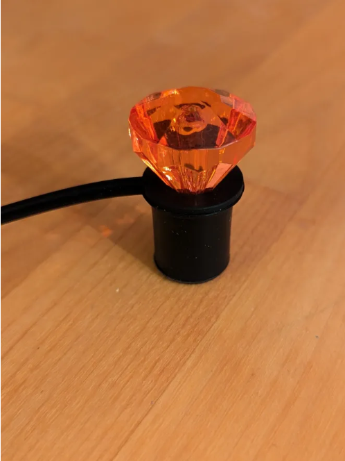 10mm Gem Straw Toppers