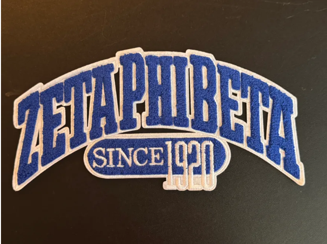 Zeta Since 1920 Iron-On Patch